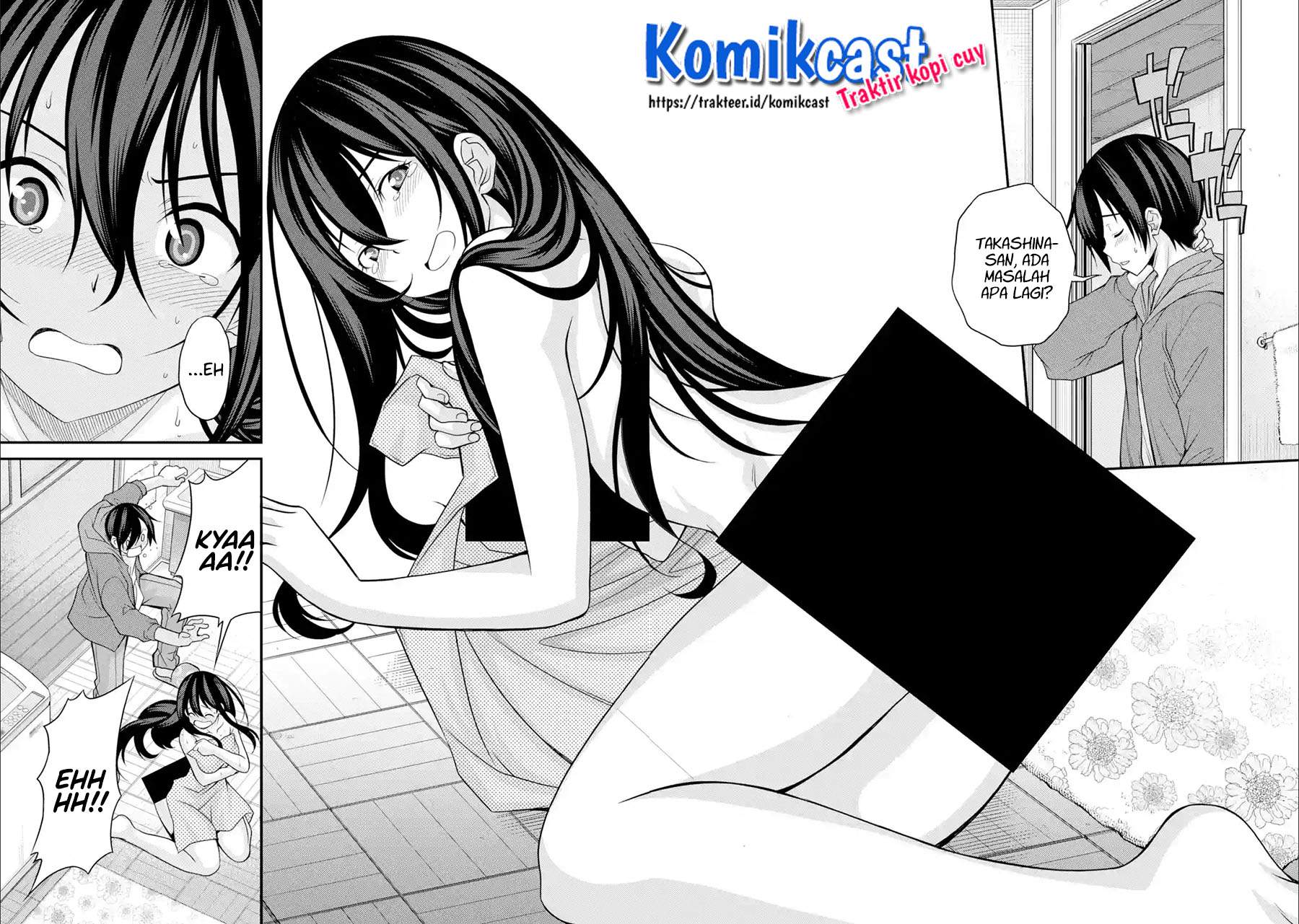 Kirei na Kurokami no Takashina-san (Mushoku) to Tsukiau Koto ni Natta Chapter 04.1 Gambar 9