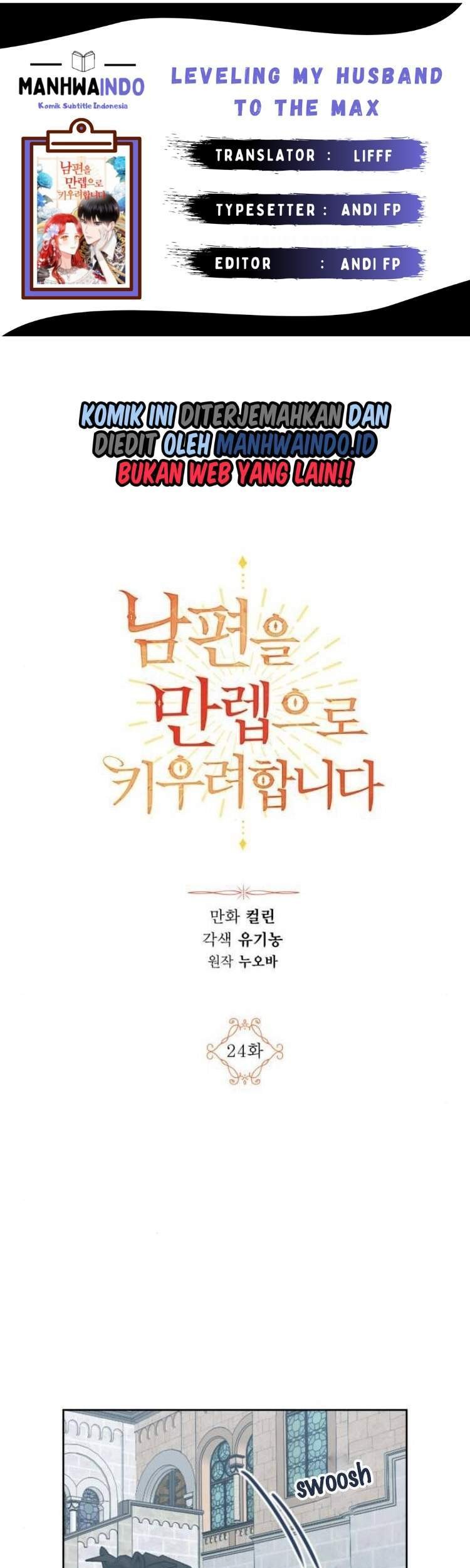 Baca Komik Leveling My Husband to the Max Chapter 24 Gambar 1