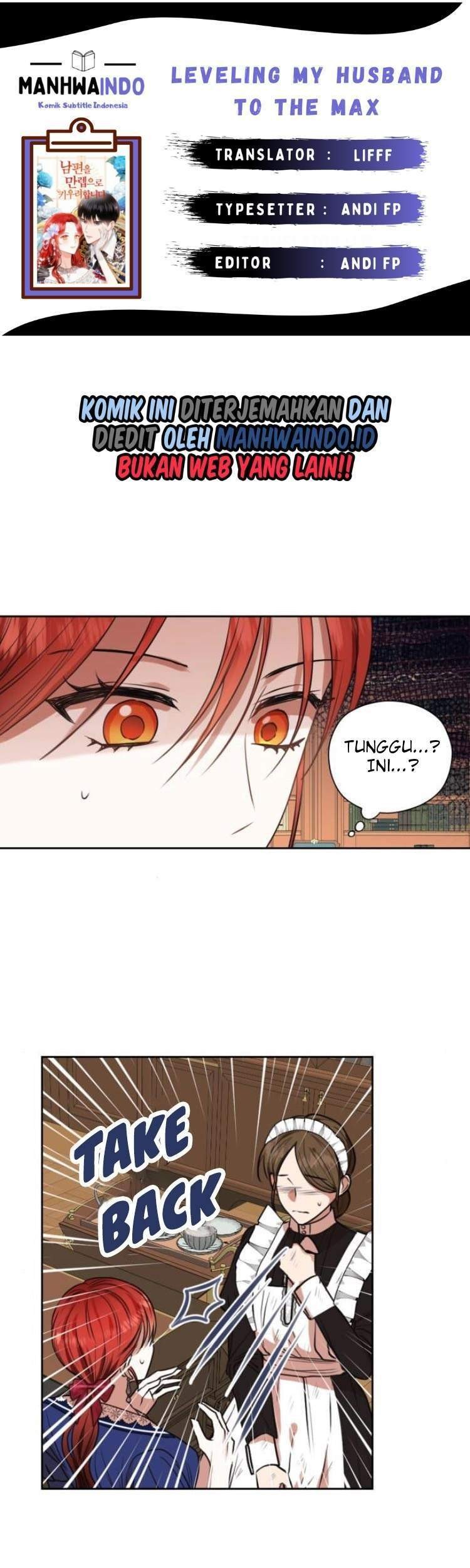 Baca Komik Leveling My Husband to the Max Chapter 23 Gambar 1