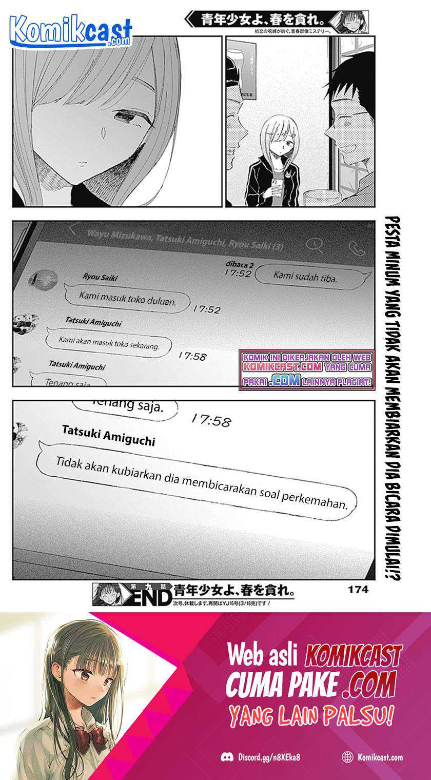 Seinen Shoujo yo Haru wo Musabore Chapter 09 Gambar 20