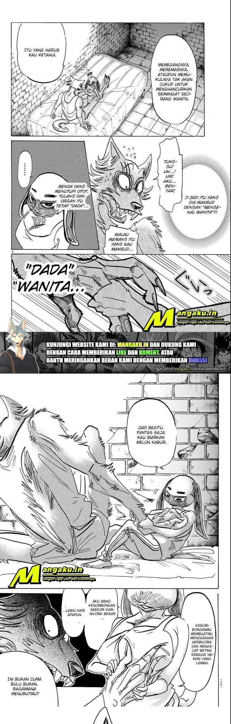 Beastars Chapter 161 Gambar 3
