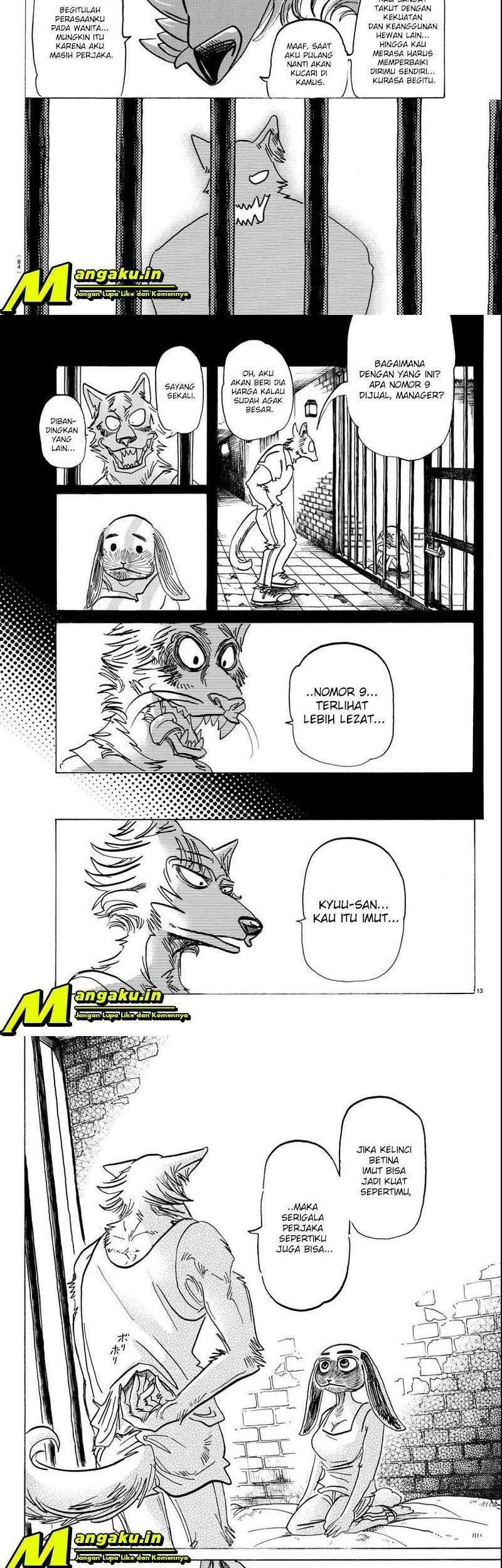 Beastars Chapter 161 Gambar 9