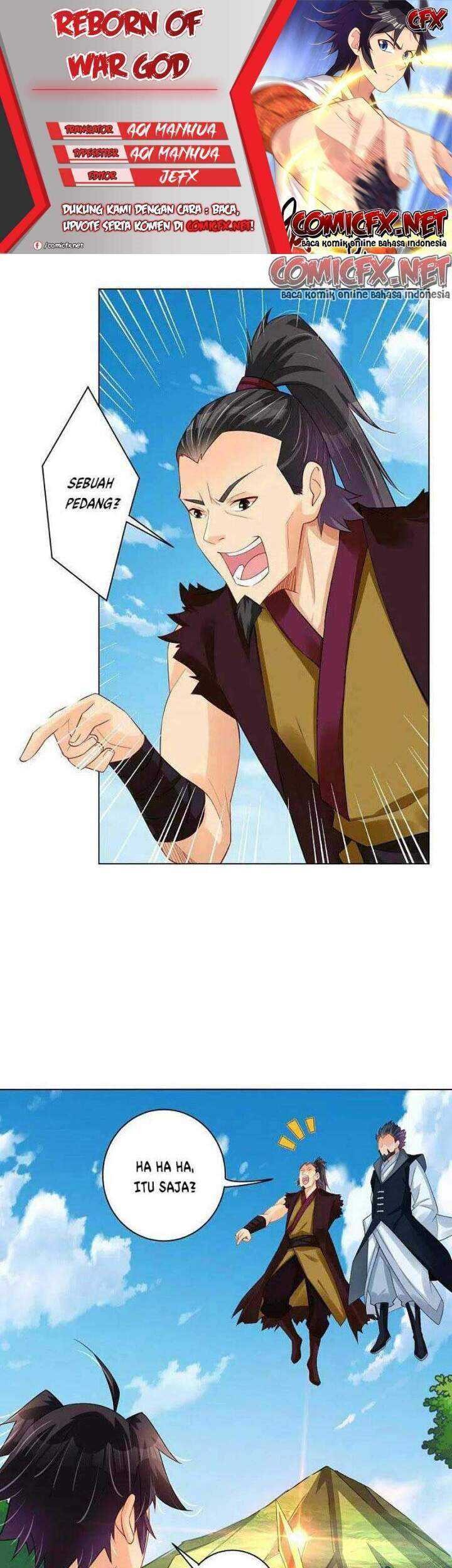 Baca Komik Reborn of War God Chapter 255 Gambar 1