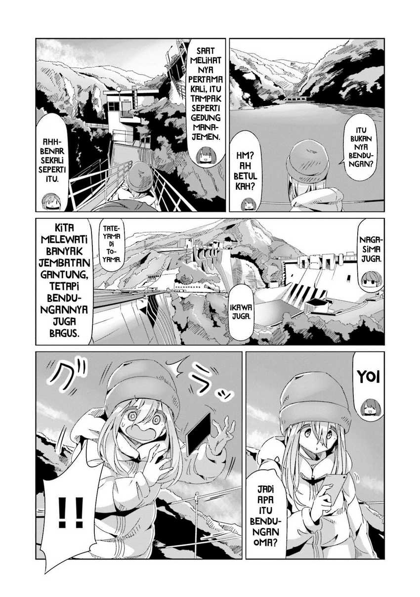Yuru-Camp Chapter 62 Gambar 18