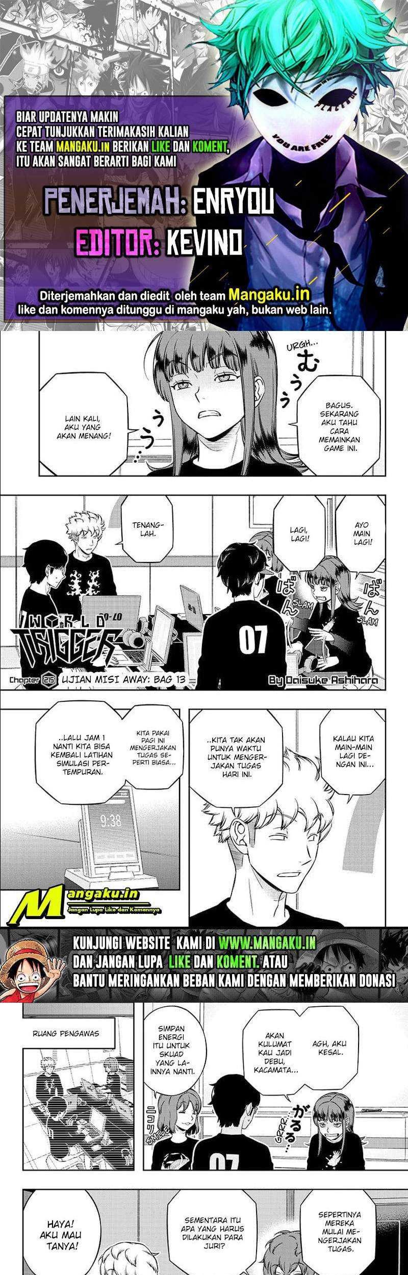 Baca Komik World Trigger Chapter 215 Gambar 1
