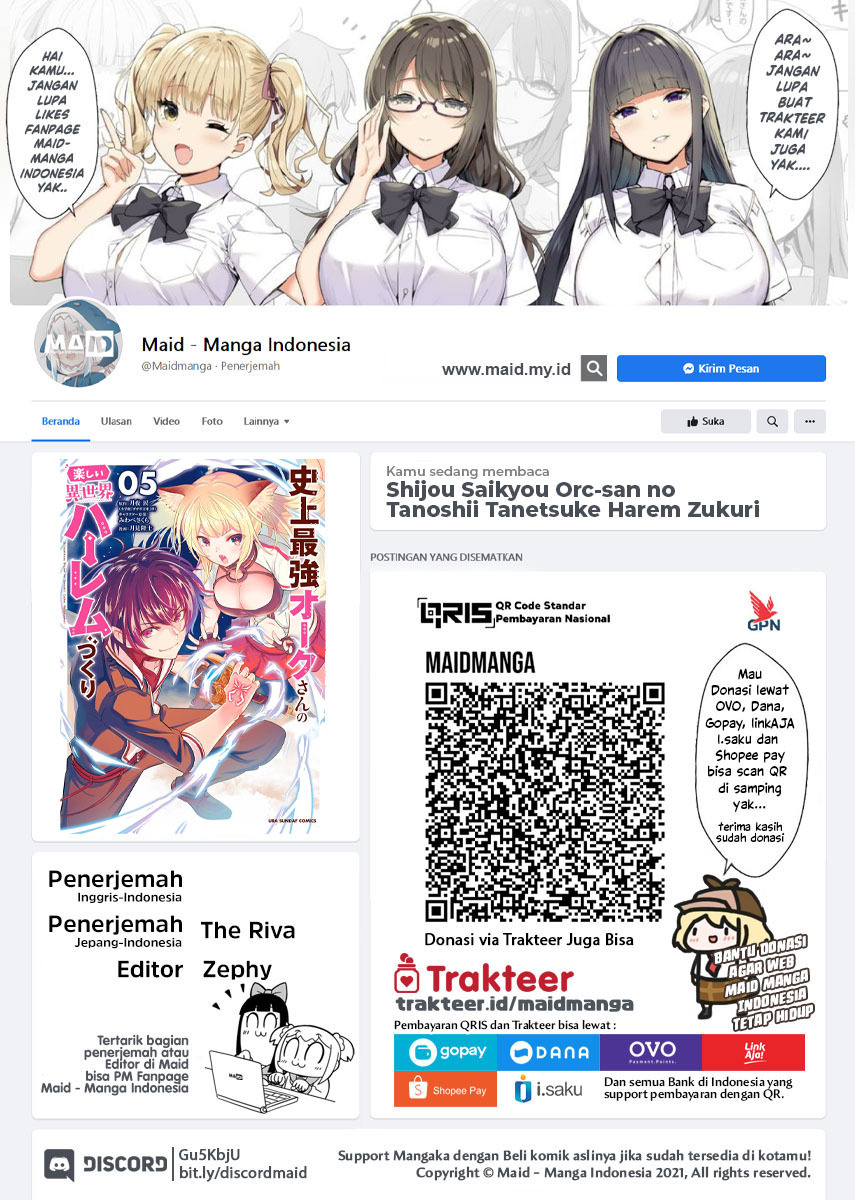 Baca  Shijou Saikyou Orc-san no Tanoshii Tanetsuke Harem Zukuri Chapter 63. Gambar 2