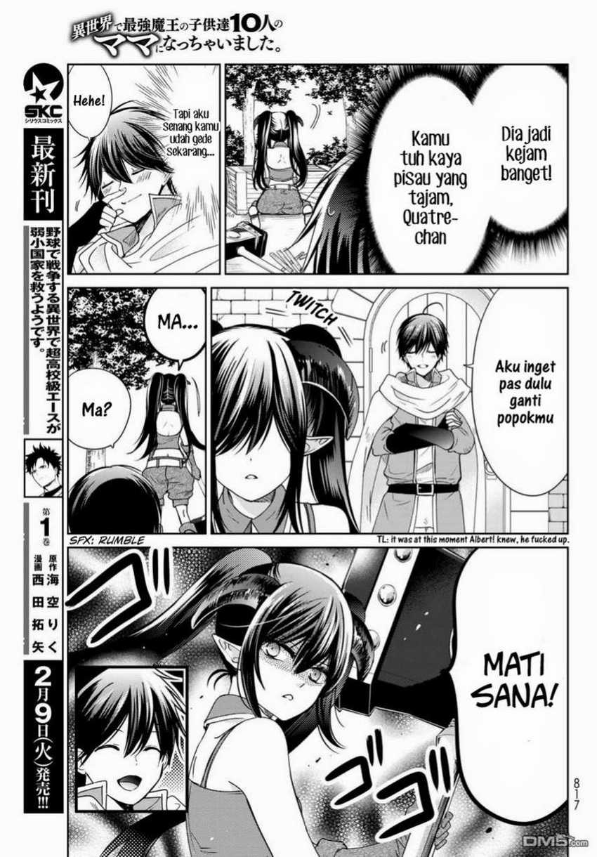 Isekai de Saikyo Mao no Kodomotachi no Mama ni Natchaimashita. Chapter 17.5 Gambar 13