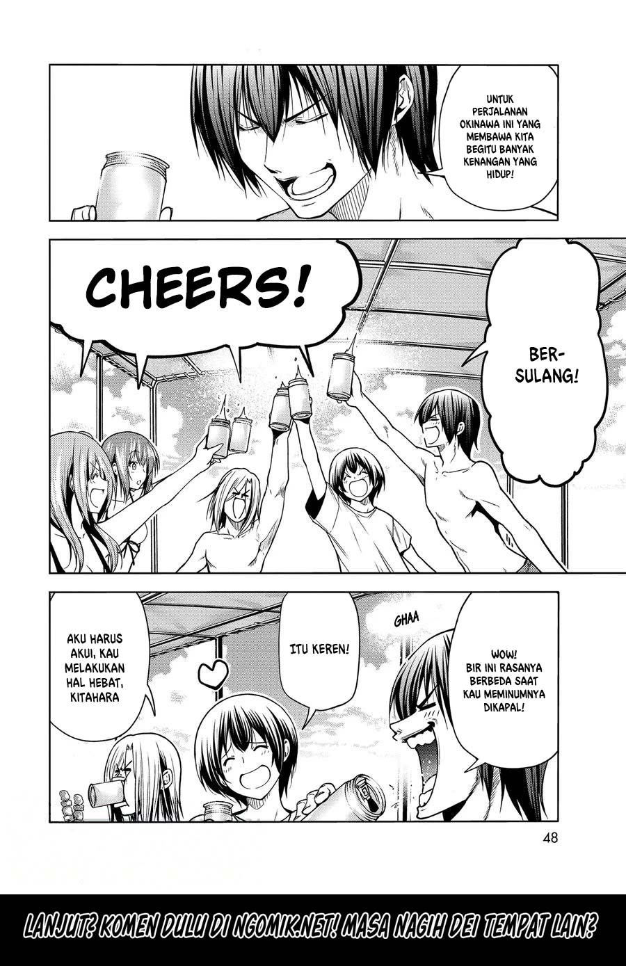 Grand Blue Chapter 69.1 Gambar 11