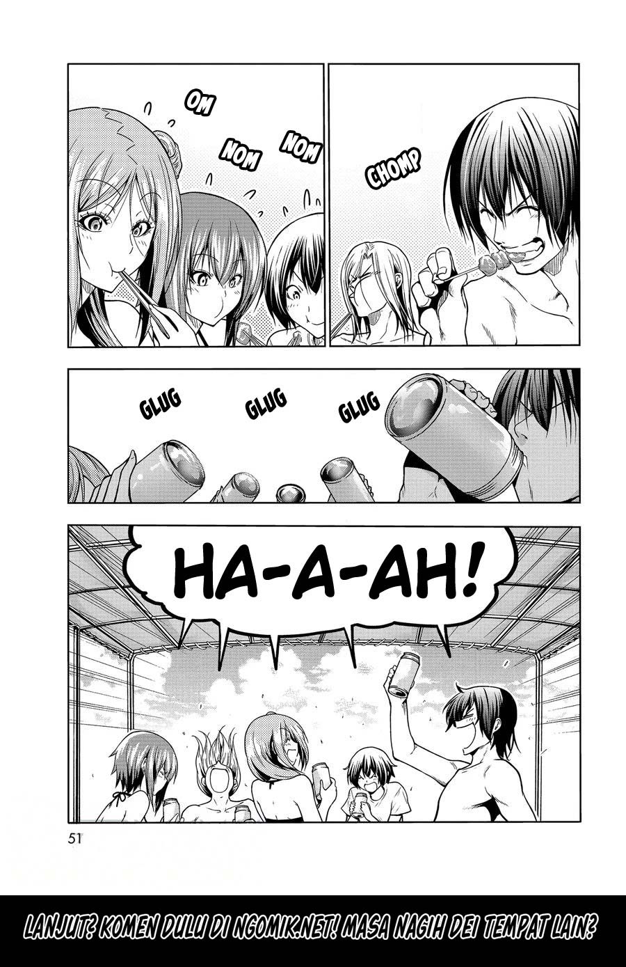 Grand Blue Chapter 69.1 Gambar 14