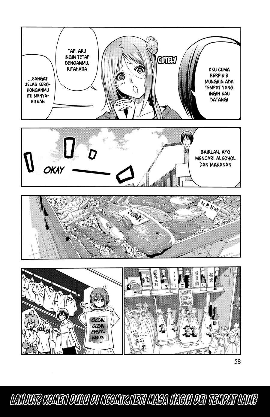 Grand Blue Chapter 69.1 Gambar 21