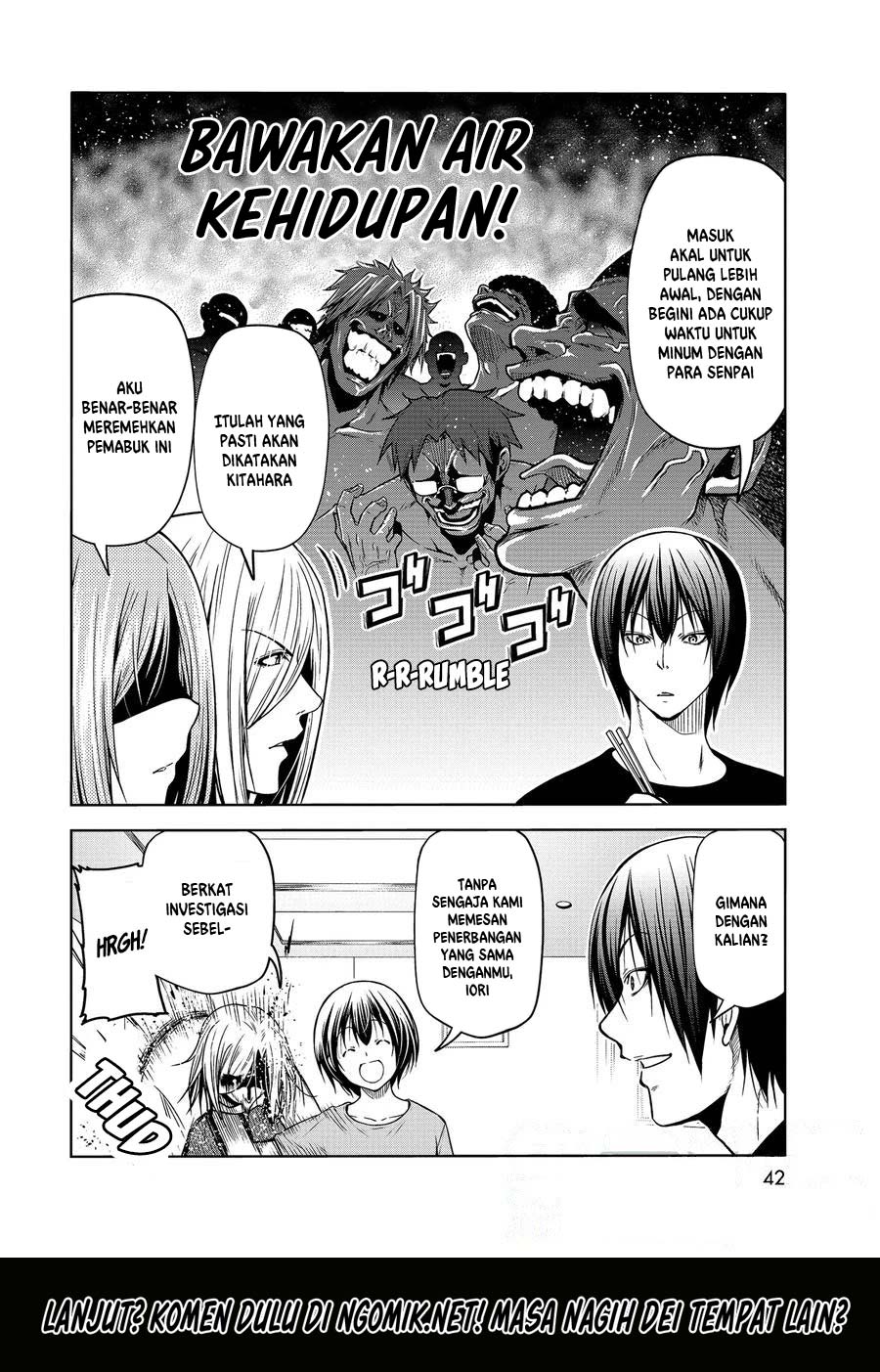 Grand Blue Chapter 69.1 Gambar 5