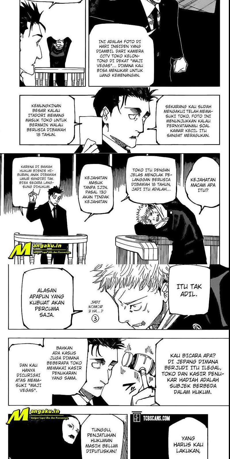 Jujutsu Kaisen Chapter 164 Gambar 8