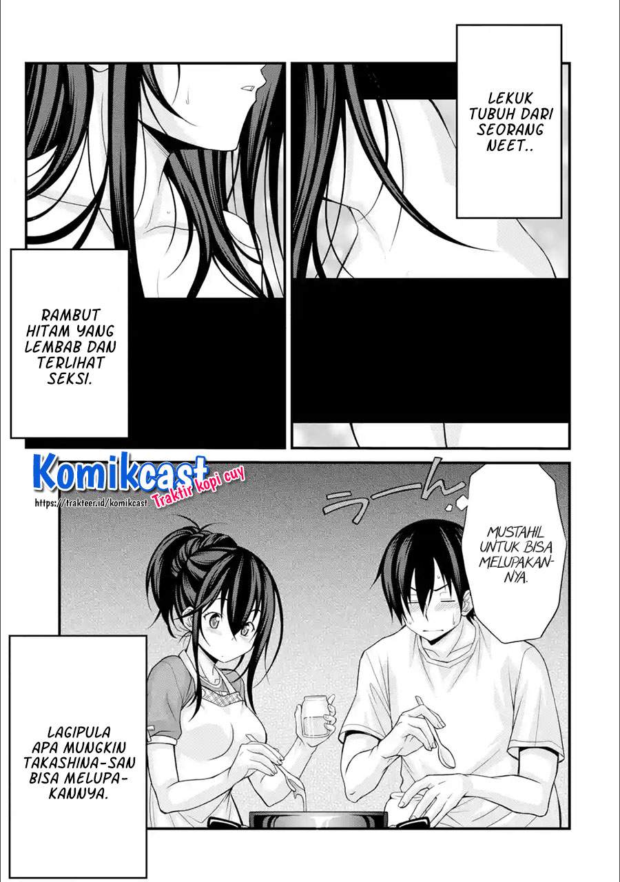 Kirei na Kurokami no Takashina-san (Mushoku) to Tsukiau Koto ni Natta Chapter 04.2 Gambar 7