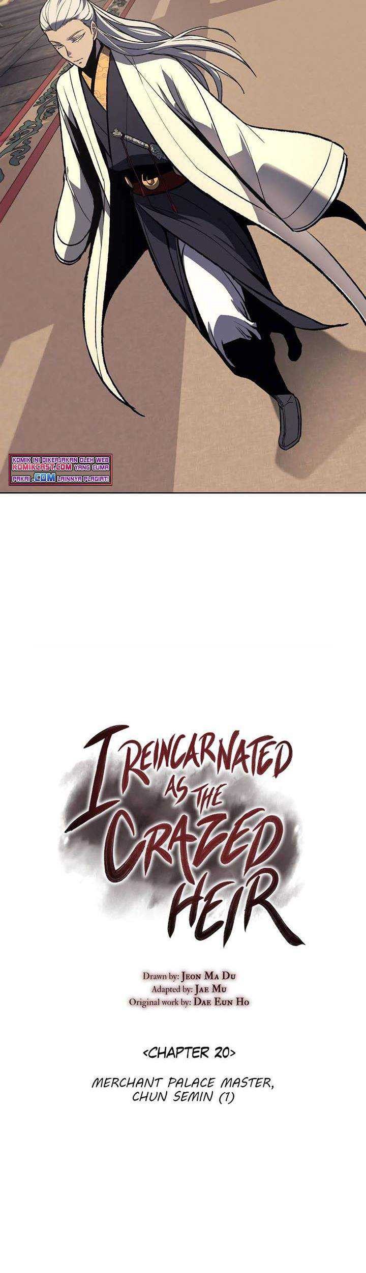 I Reincarnated As The Crazed Heir Chapter 20 Gambar 16