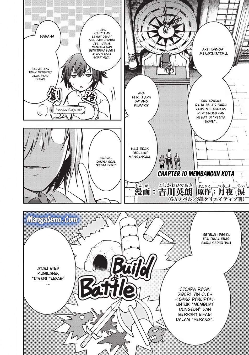 Baca Maou-sama no Machizukuri! ~Saikyou no Danjon wa Kindai Toshi~ Chapter 10 Gambar 2