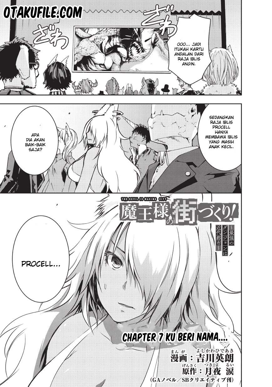 Baca Komik Maou-sama no Machizukuri! ~Saikyou no Danjon wa Kindai Toshi~ Chapter 7 Gambar 1