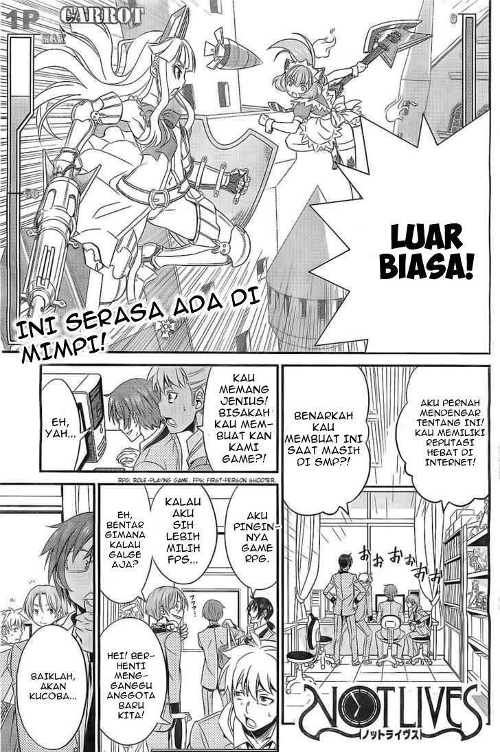 Baca Manga Not Lives Chapter 1 Gambar 2
