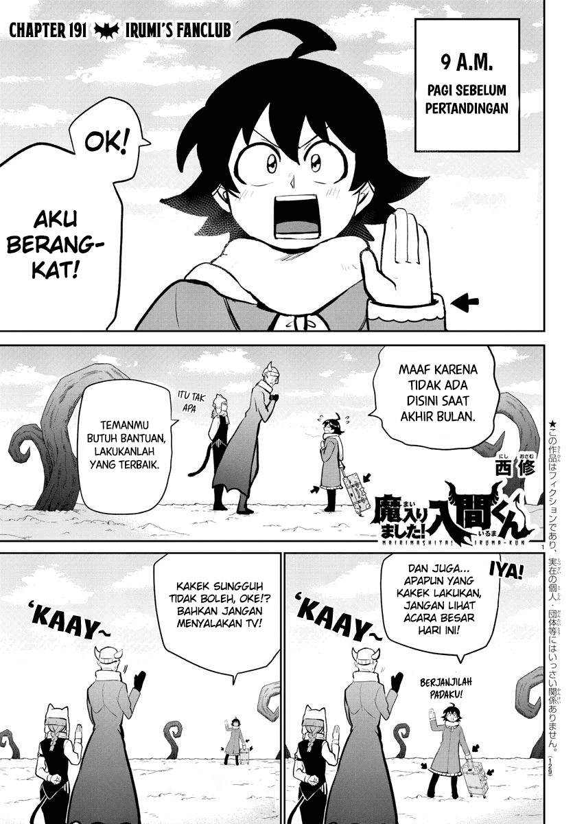 Baca Komik Mairimashita! Iruma-kun Chapter 191 Gambar 1
