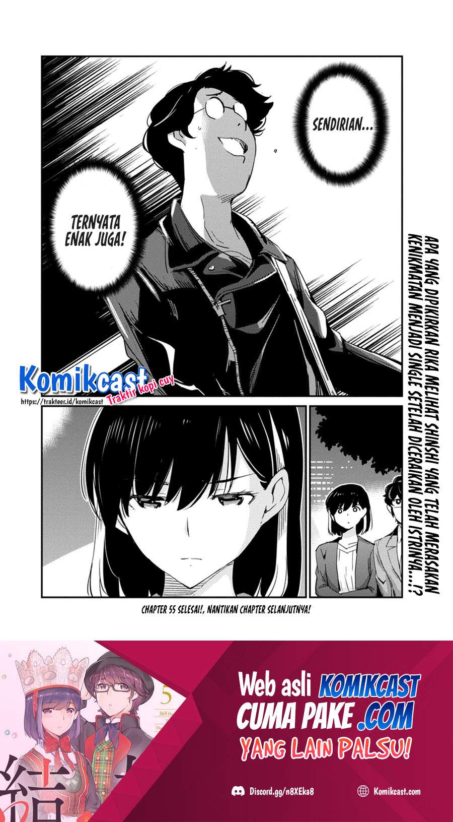 Kekkon Surutte, Hontou Desu Ka? Chapter 55 Gambar 19