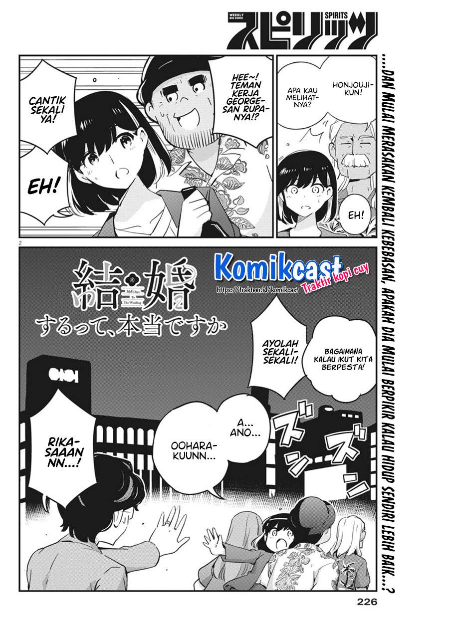 Kekkon Surutte, Hontou Desu Ka? Chapter 56 Gambar 3