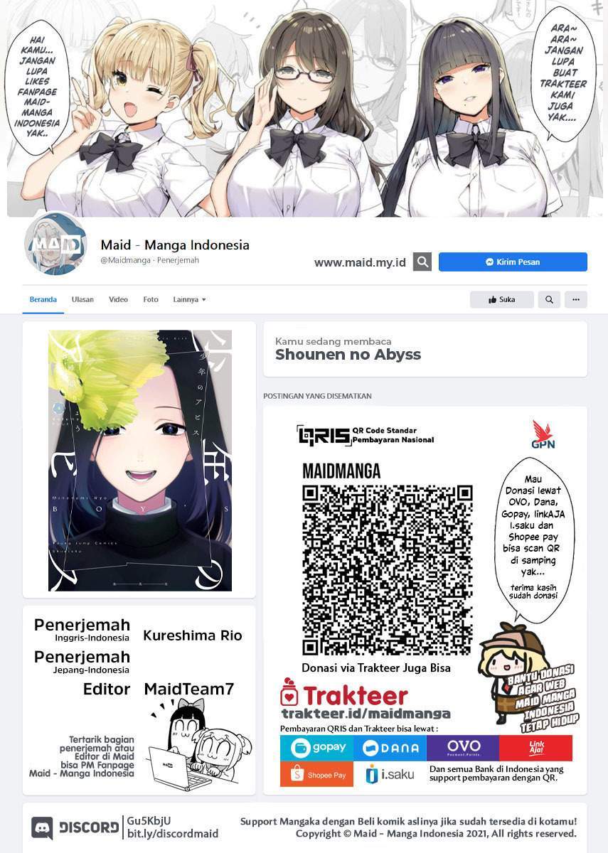 Baca  Shounen no Abyss Chapter 50 Gambar 2