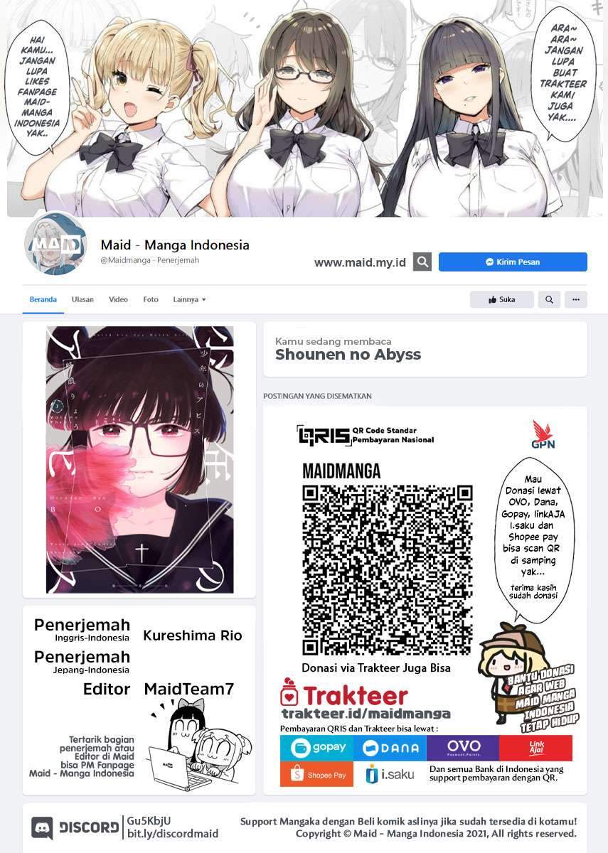 Baca Shounen no Abyss Chapter 36 Gambar 2