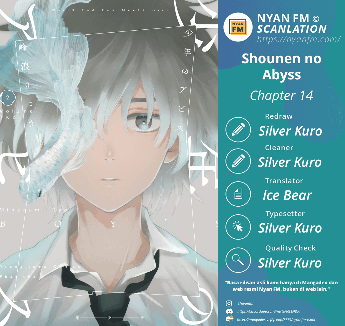 Baca Komik Shounen no Abyss Chapter 14 Gambar 1