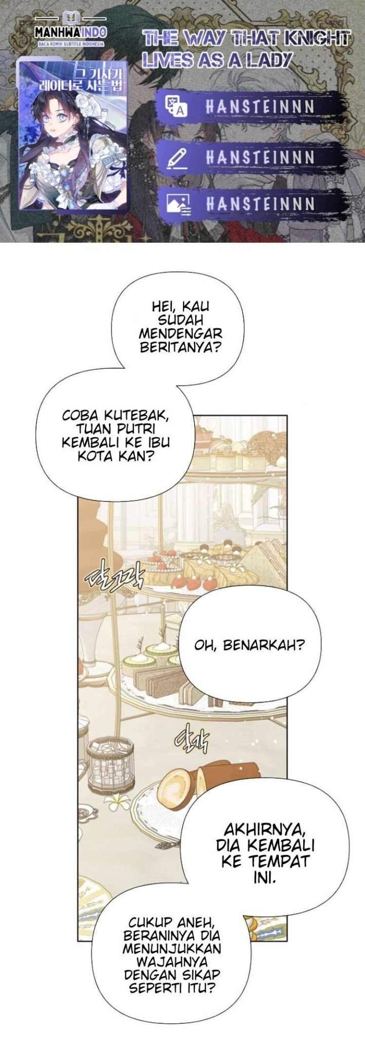 Baca Komik The Way That Knight Lives As a Lady Chapter 41 Gambar 1
