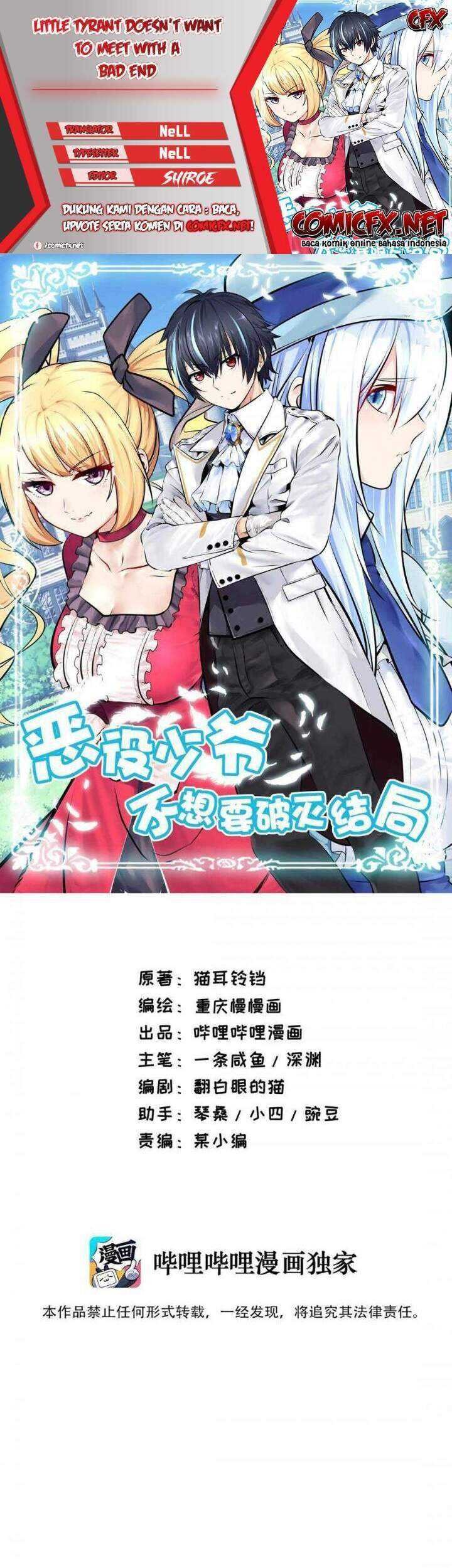 Baca Komik Little Tyrant Doesn’t Want to Meet with a Bad End Chapter 13 Gambar 1