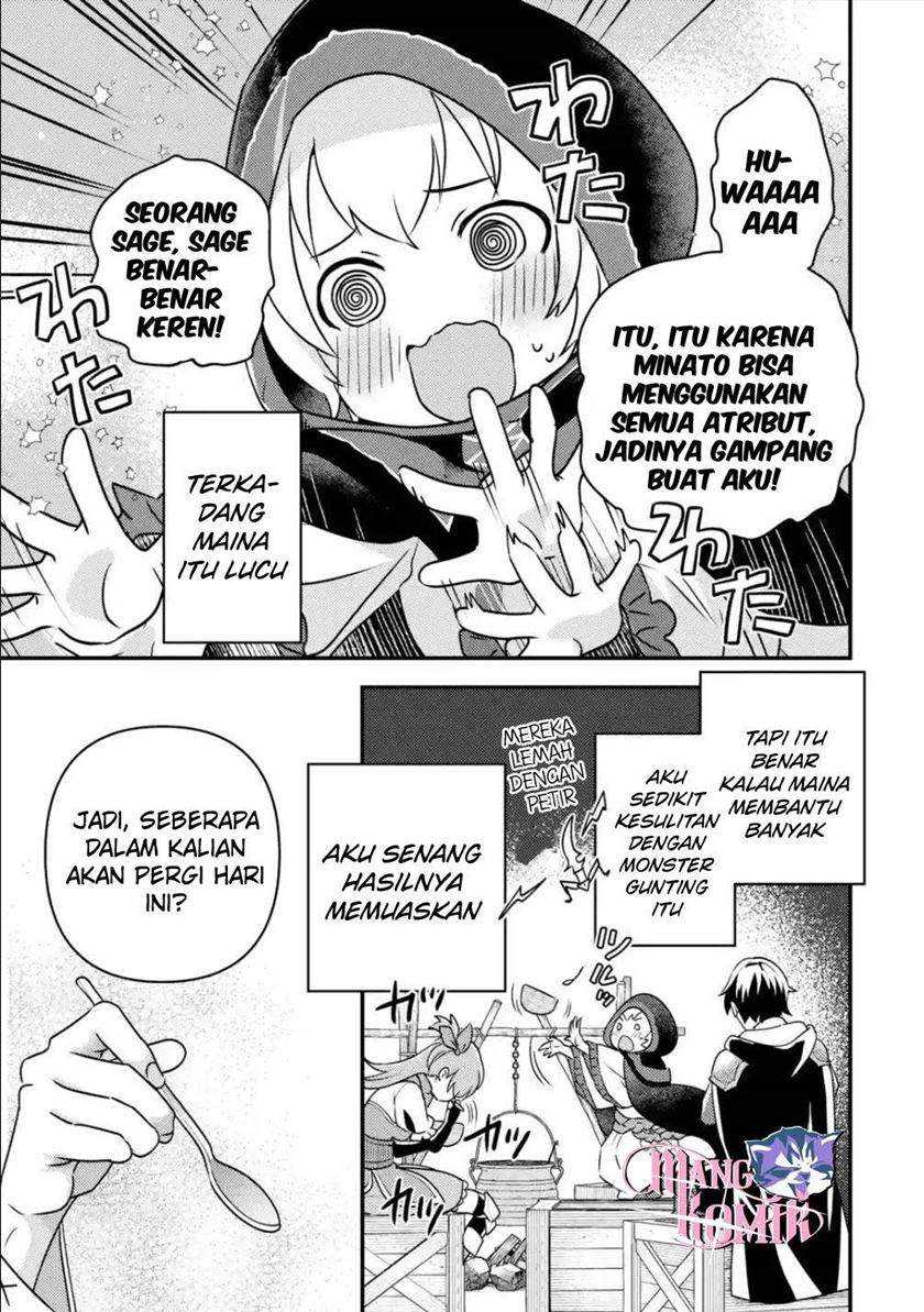 Isekai Tensei de Kenja ni Natte Boukensha Seikatsu Chapter 08 Gambar 8