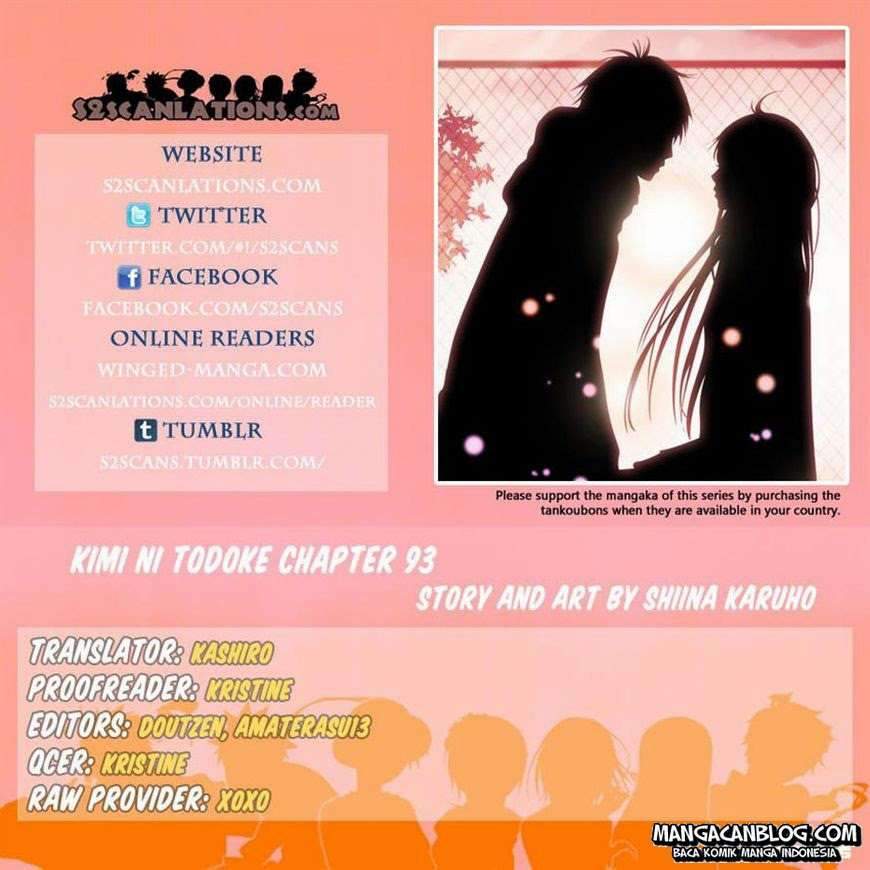 Baca Komik Kimi ni Todoke Chapter 93 Gambar 1