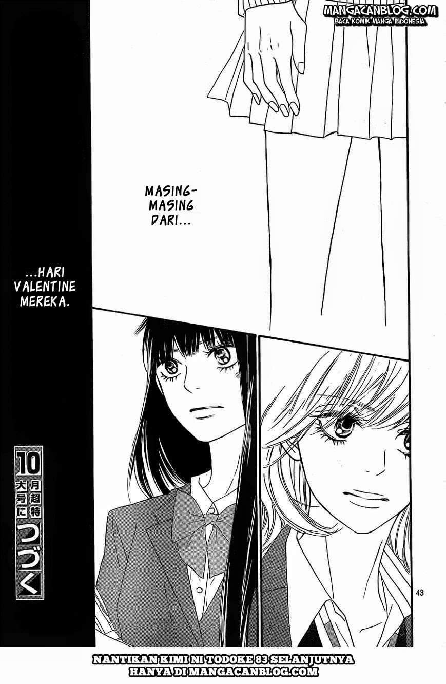 Kimi ni Todoke Chapter 82 Gambar 43