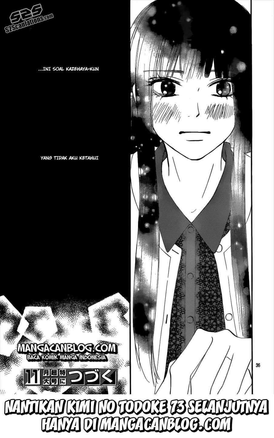 Kimi ni Todoke Chapter 72 Gambar 37