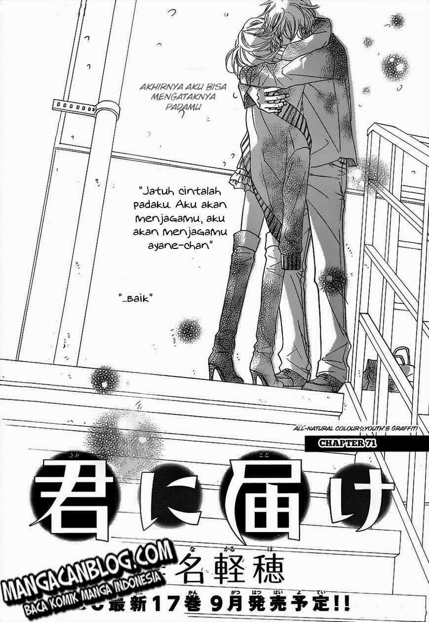 Baca  Kimi ni Todoke Chapter 71 Gambar 2