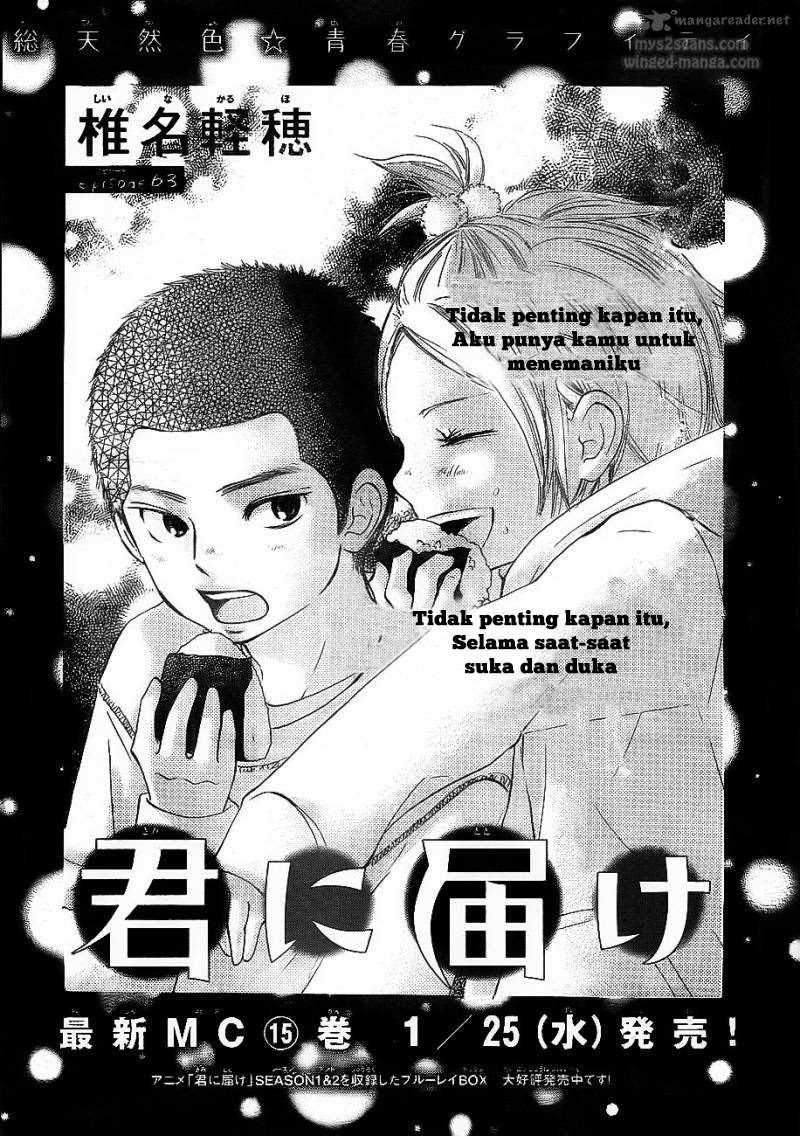 Baca Komik Kimi ni Todoke Chapter 63 Gambar 1