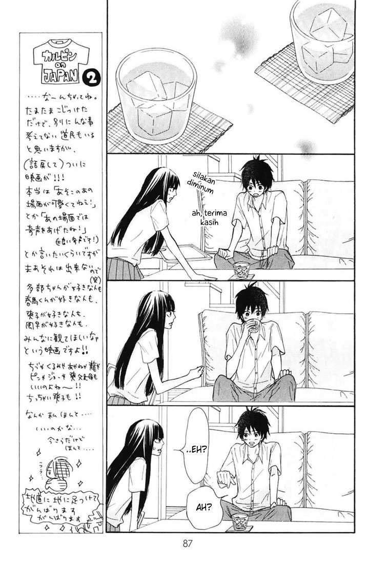Kimi ni Todoke Chapter 48 Gambar 38