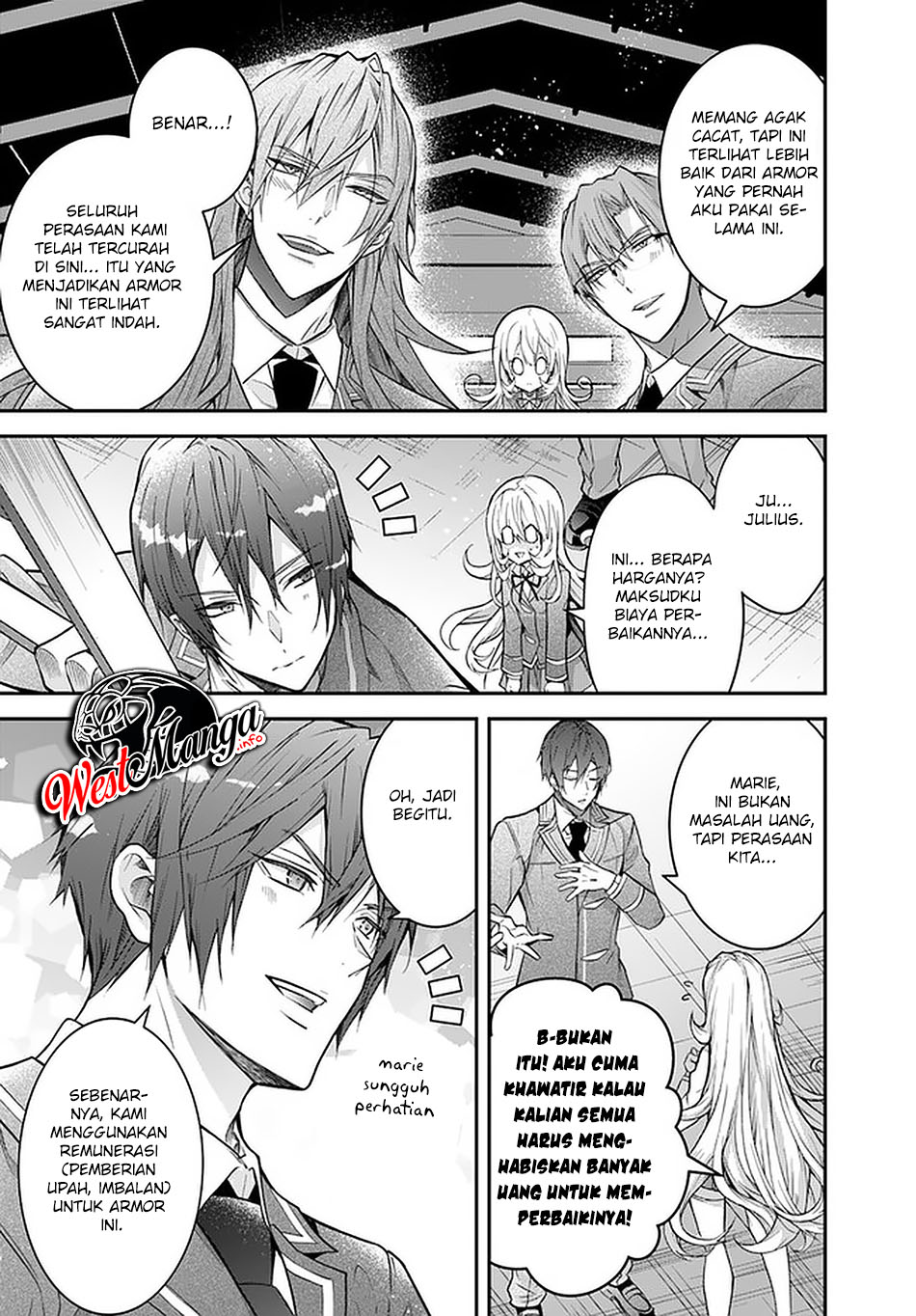 Otome Game Sekai wa Mob ni Kibishii Sekai Desu Chapter 37 Gambar 17