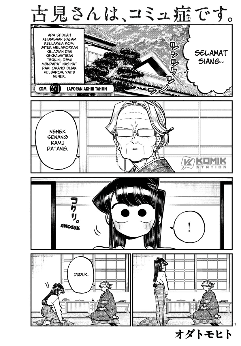 Baca Komi-san wa Komyushou Desu Chapter 271 Gambar 2