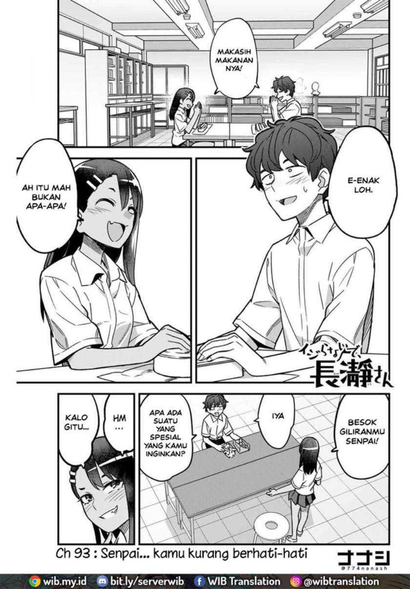 Baca Ijiranaide, Nagatoro-san Chapter 93 Gambar 2
