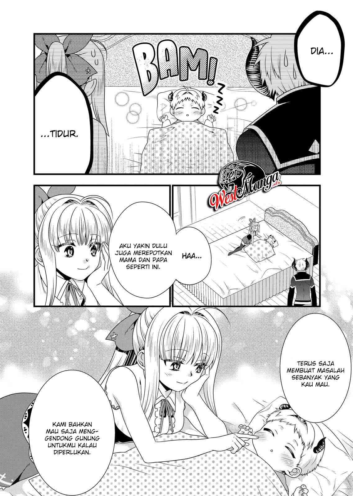Maou desu Onna Yuusha no Hahaoya to Saikon Shita no de Onna Yuusha ga Giri no Musume ni Narimashita Chapter 50 Gambar 21
