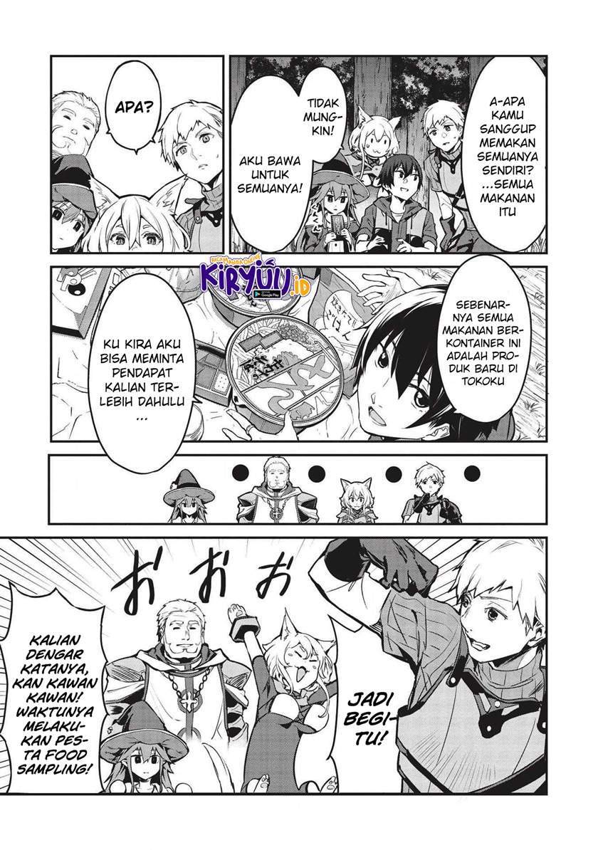 Itsu Demo Jitaku ni Kaereru Ore wa, Isekai de Gyoushoujin o Hajimemashita Chapter 10 Gambar 10