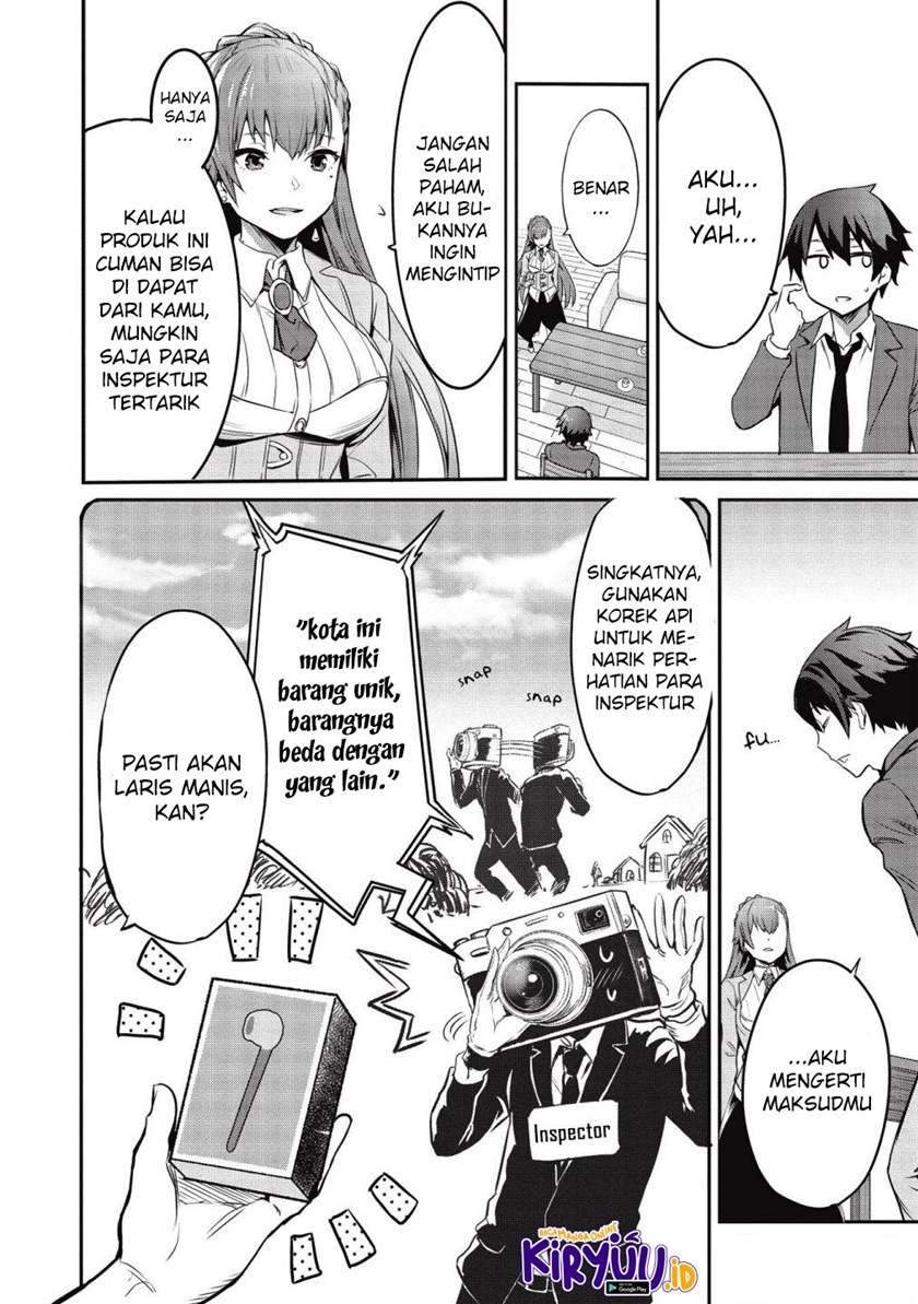 Itsu Demo Jitaku ni Kaereru Ore wa, Isekai de Gyoushoujin o Hajimemashita Chapter 6 Gambar 13