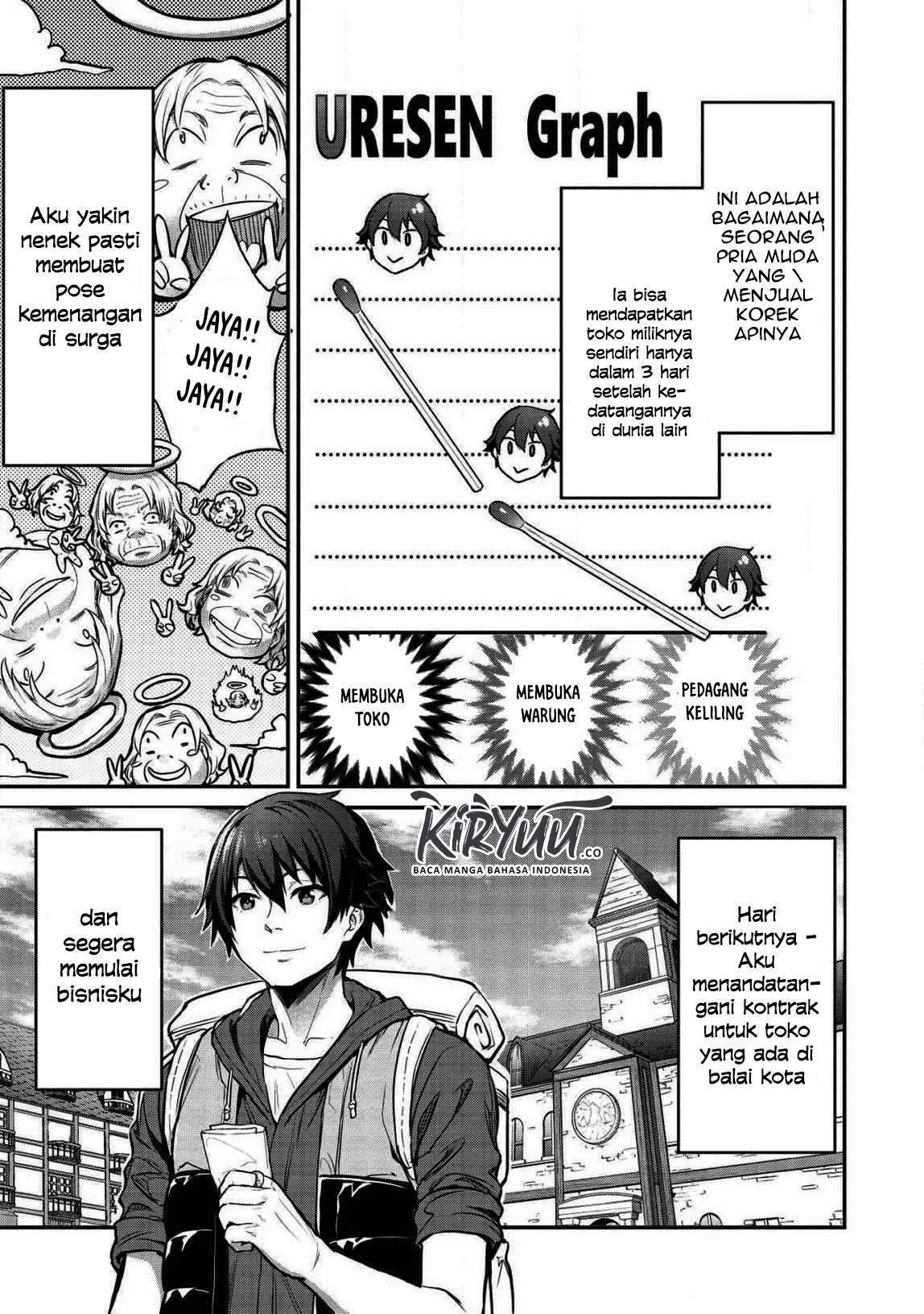 Itsu Demo Jitaku ni Kaereru Ore wa, Isekai de Gyoushoujin o Hajimemashita Chapter 5 Gambar 18