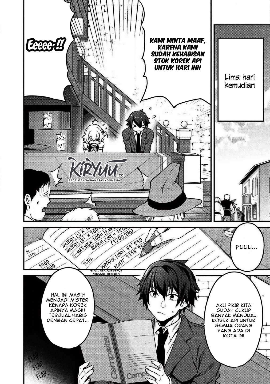 Itsu Demo Jitaku ni Kaereru Ore wa, Isekai de Gyoushoujin o Hajimemashita Chapter 5 Gambar 19