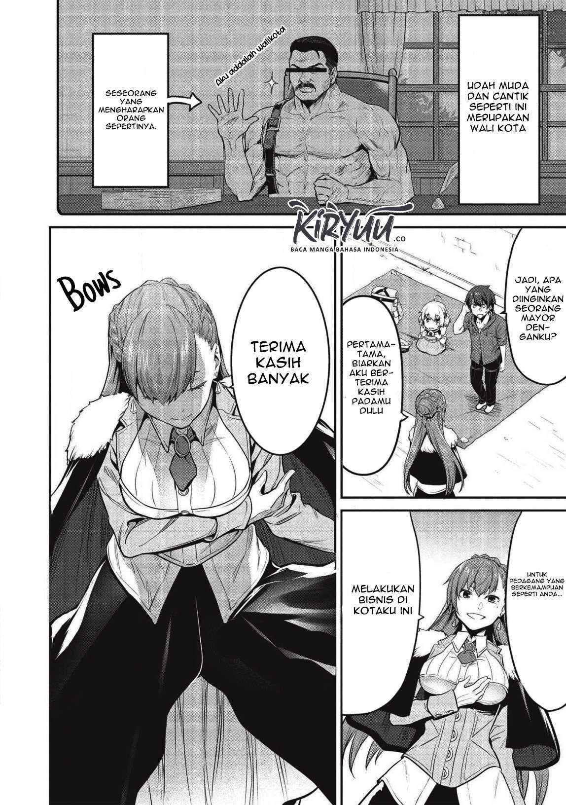 Itsu Demo Jitaku ni Kaereru Ore wa, Isekai de Gyoushoujin o Hajimemashita Chapter 5 Gambar 3