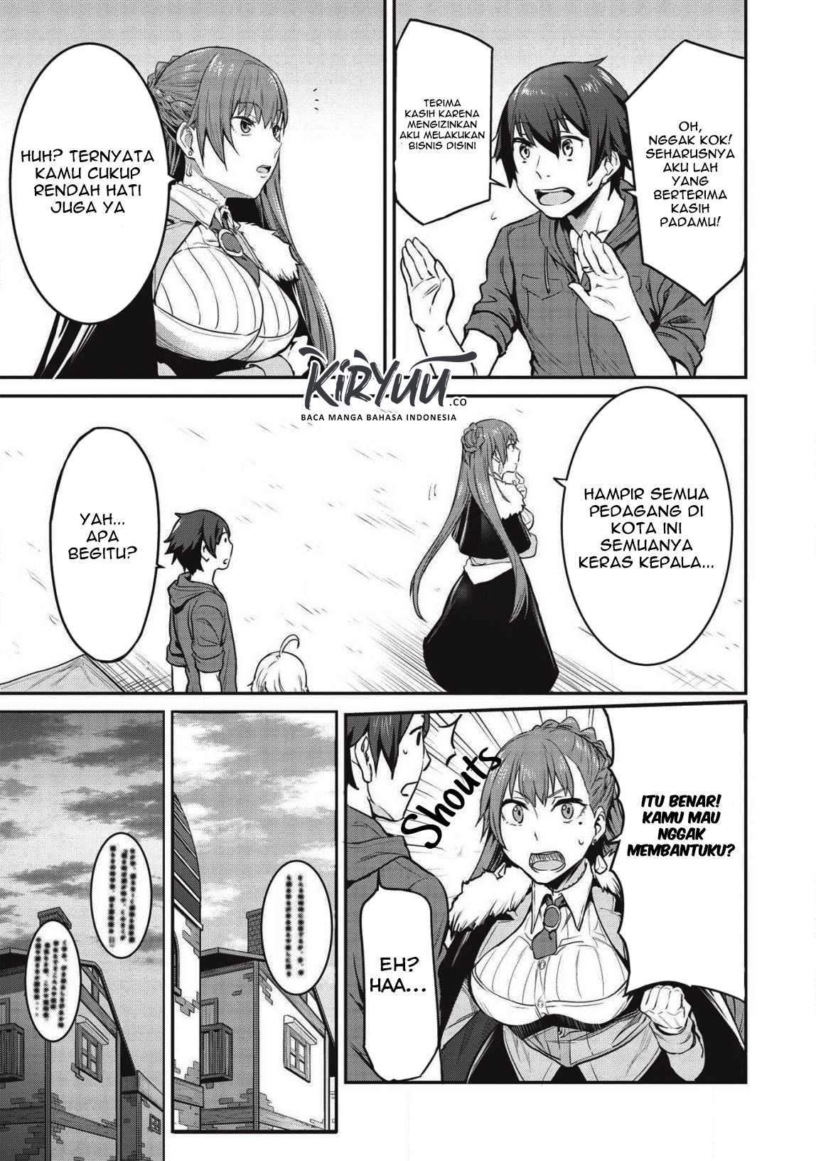Itsu Demo Jitaku ni Kaereru Ore wa, Isekai de Gyoushoujin o Hajimemashita Chapter 5 Gambar 4