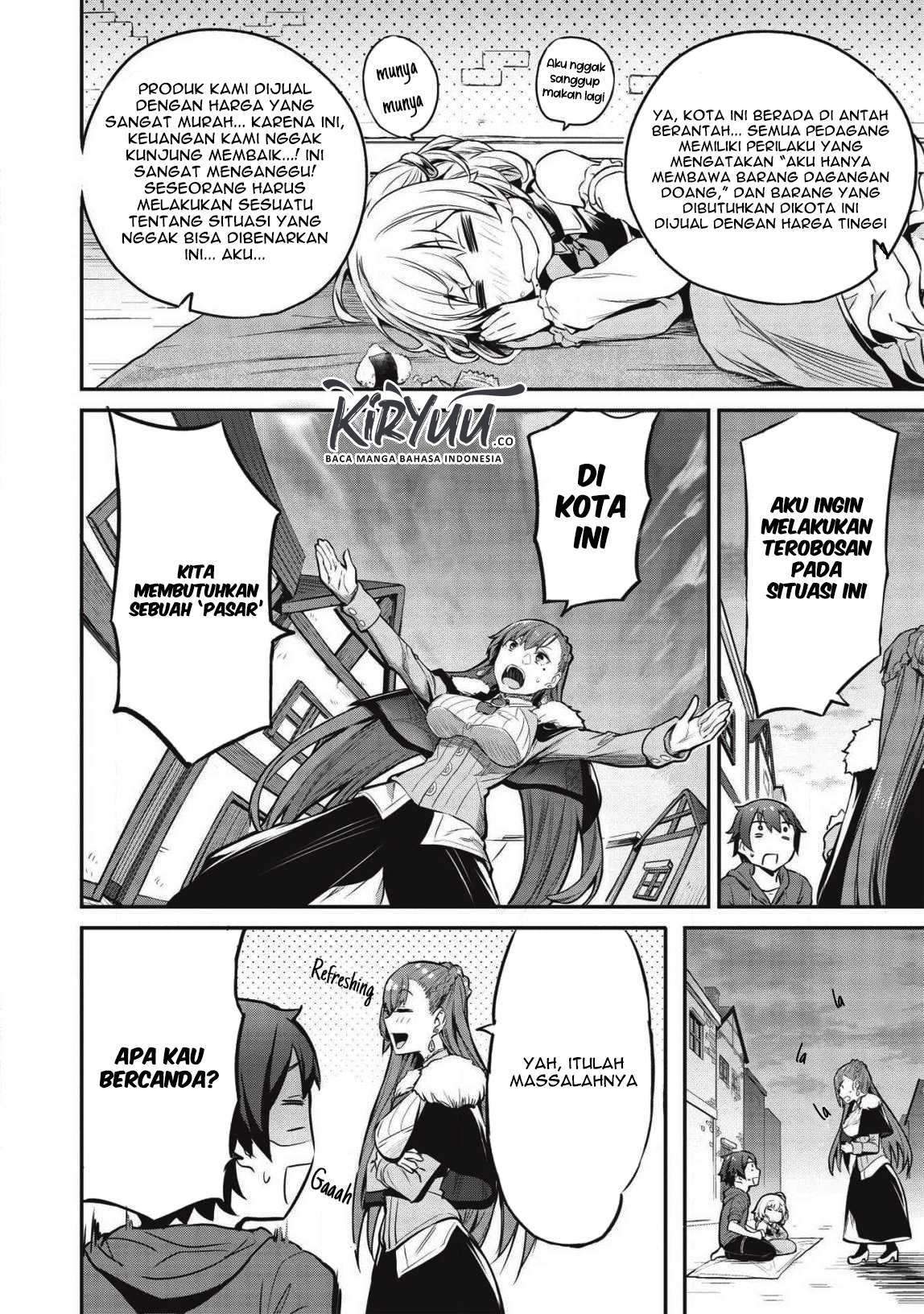 Itsu Demo Jitaku ni Kaereru Ore wa, Isekai de Gyoushoujin o Hajimemashita Chapter 5 Gambar 5