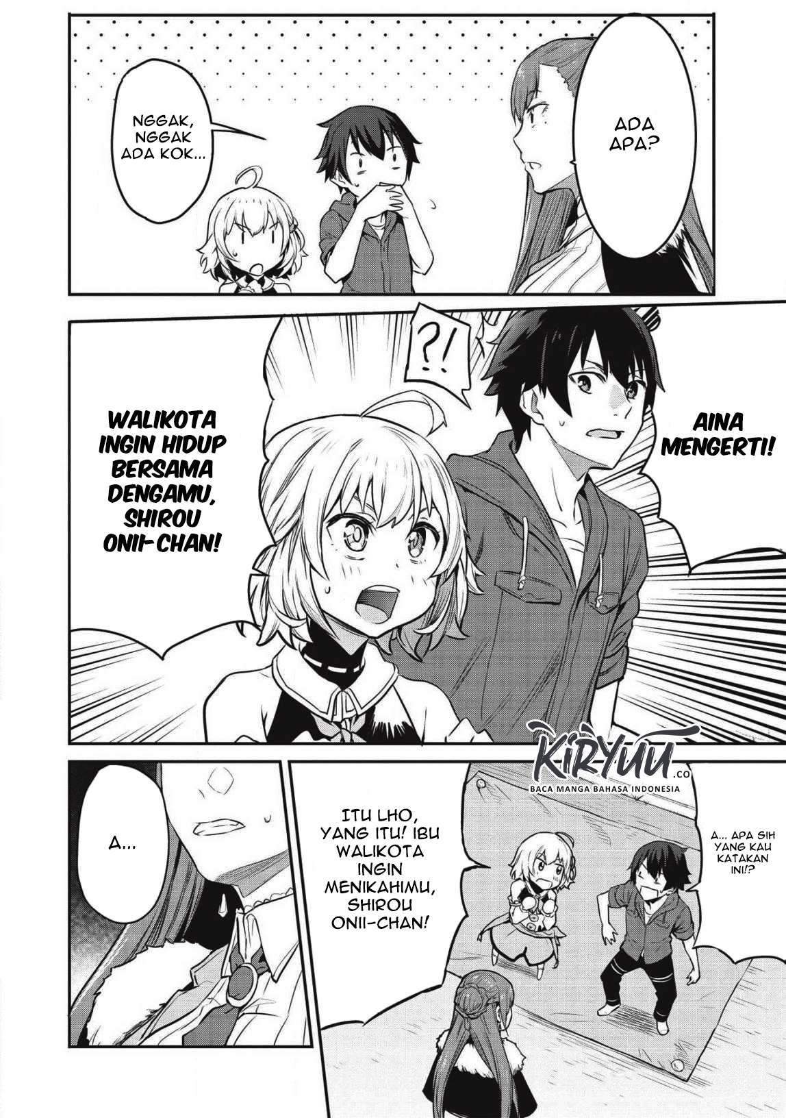 Itsu Demo Jitaku ni Kaereru Ore wa, Isekai de Gyoushoujin o Hajimemashita Chapter 5 Gambar 7
