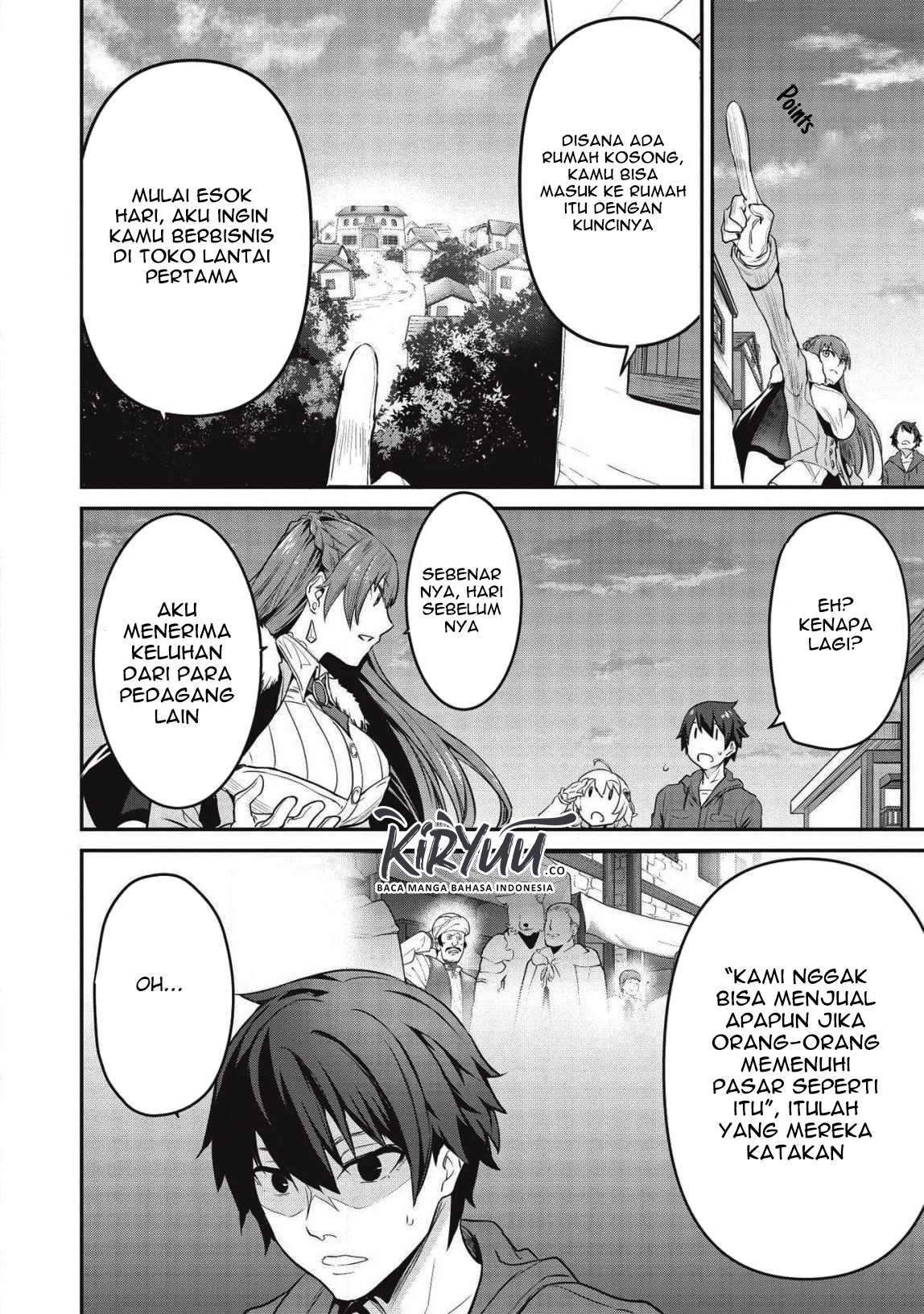 Itsu Demo Jitaku ni Kaereru Ore wa, Isekai de Gyoushoujin o Hajimemashita Chapter 5 Gambar 9