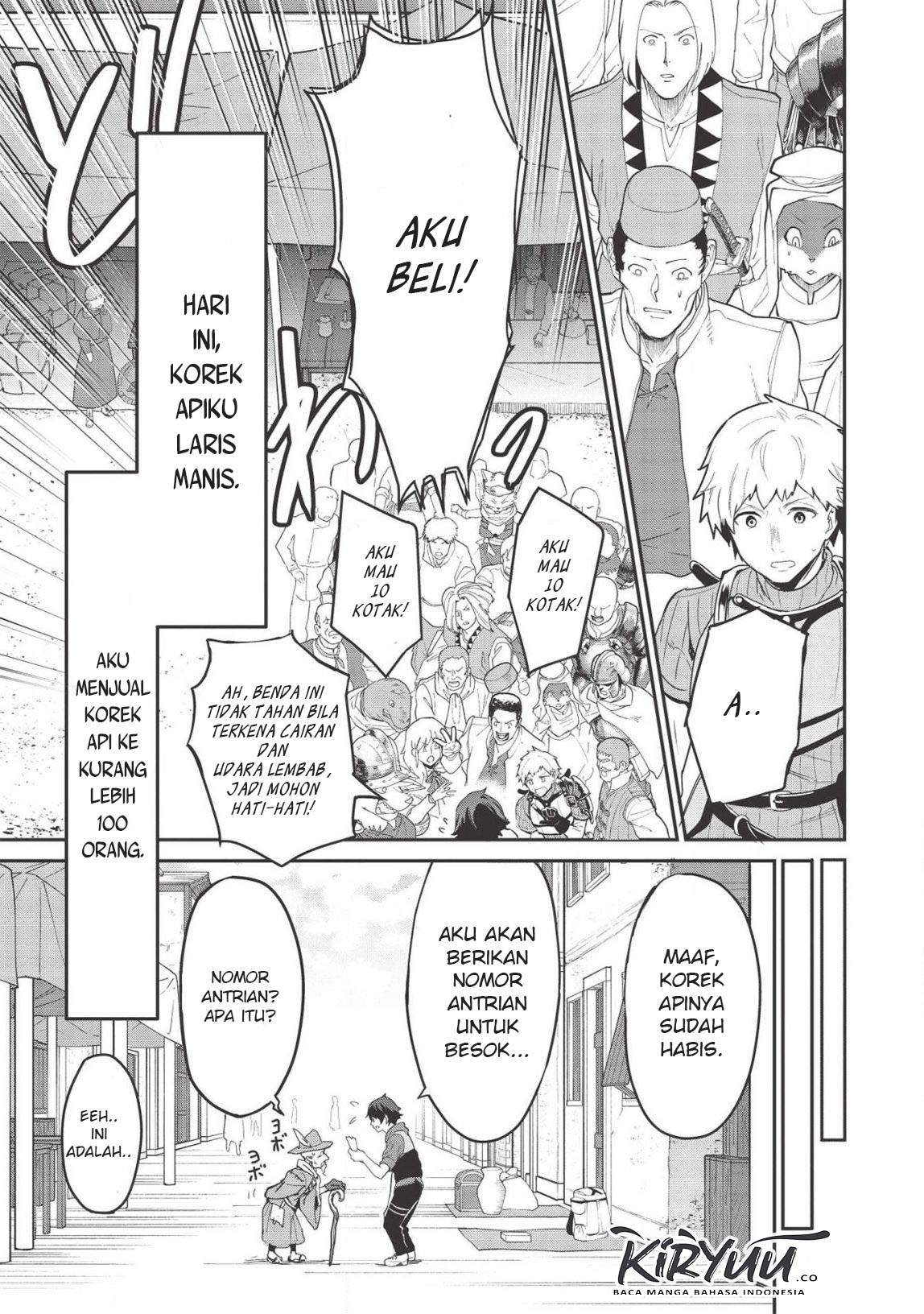 Itsu Demo Jitaku ni Kaereru Ore wa, Isekai de Gyoushoujin o Hajimemashita Chapter 3 Gambar 11